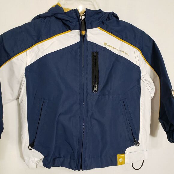 Protection System Boys Size 2T Jacket Zip Up Hoodie Water Wind Resistant - Picture 4 of 12